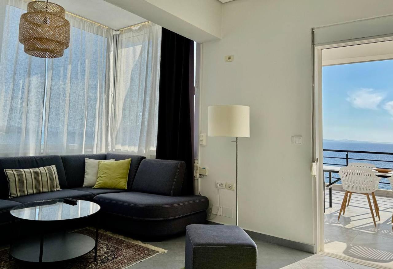 Viola Sea View Penthouse Apartment ซารานเดอ ภายนอก รูปภาพ