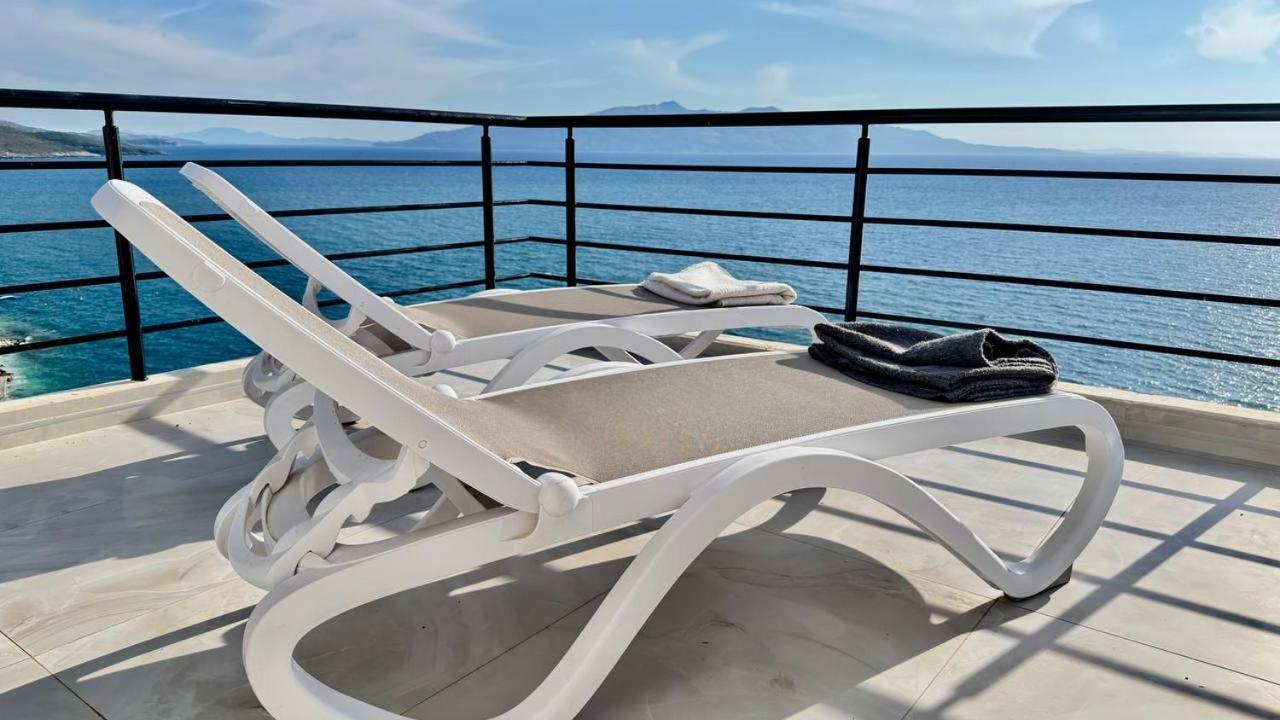 Viola Sea View Penthouse Apartment ซารานเดอ ภายนอก รูปภาพ