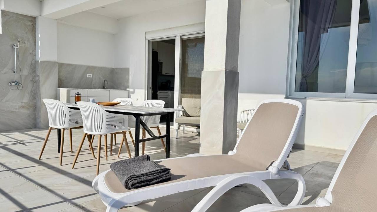 Viola Sea View Penthouse Apartment ซารานเดอ ภายนอก รูปภาพ