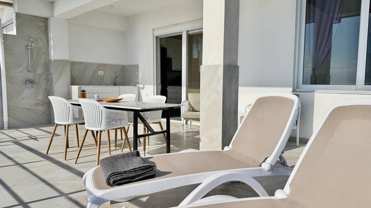 Viola Sea View Penthouse Apartment ซารานเดอ ภายนอก รูปภาพ